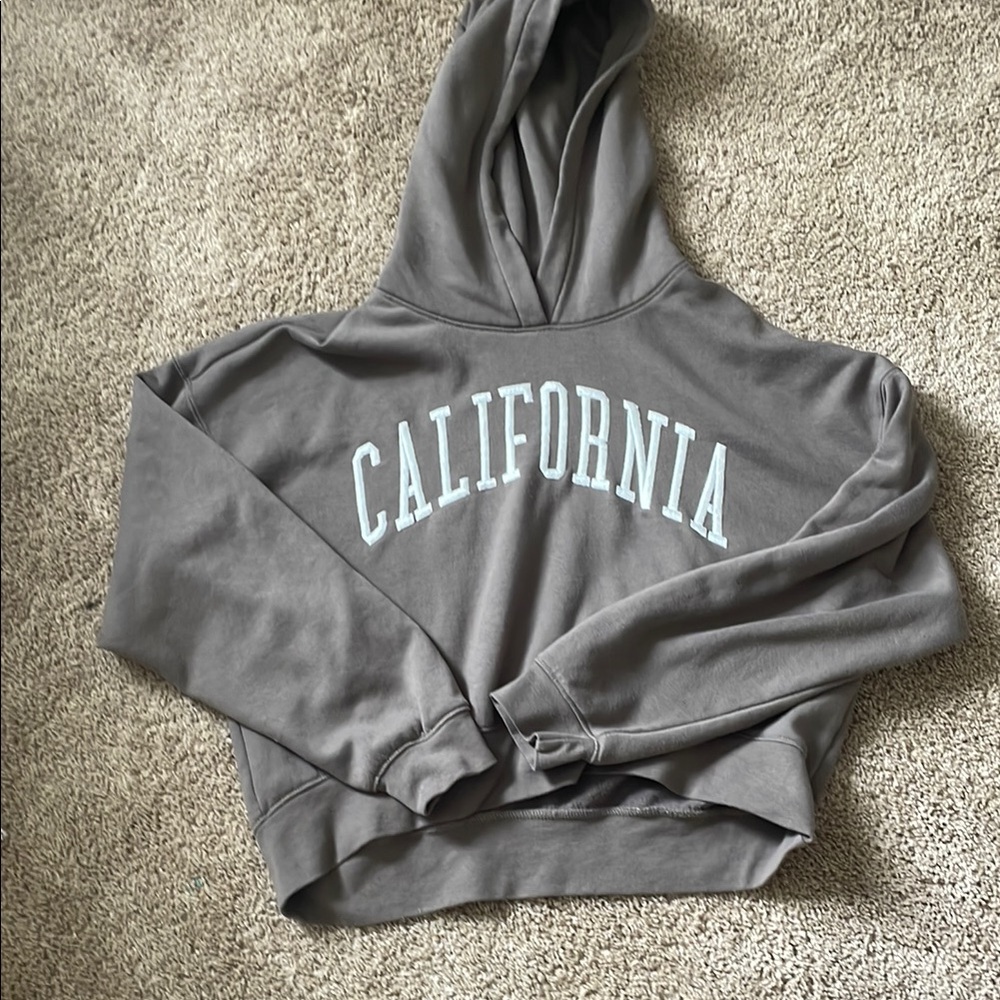 Gray California Hoodie